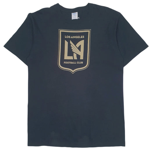 Mens Black Fanatics MLS Los Angeles Football Club Atuesta Short Sleeve T Shirt