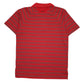 Mens Red Oakley Golf Hoodie Polo Shirt