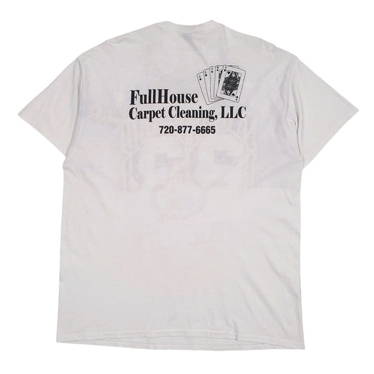 Mens White Gildan Westminster Wolves Football  T Shirt