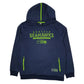 Mens Navy NFL Seattle Seahawks Hoodie Jumper