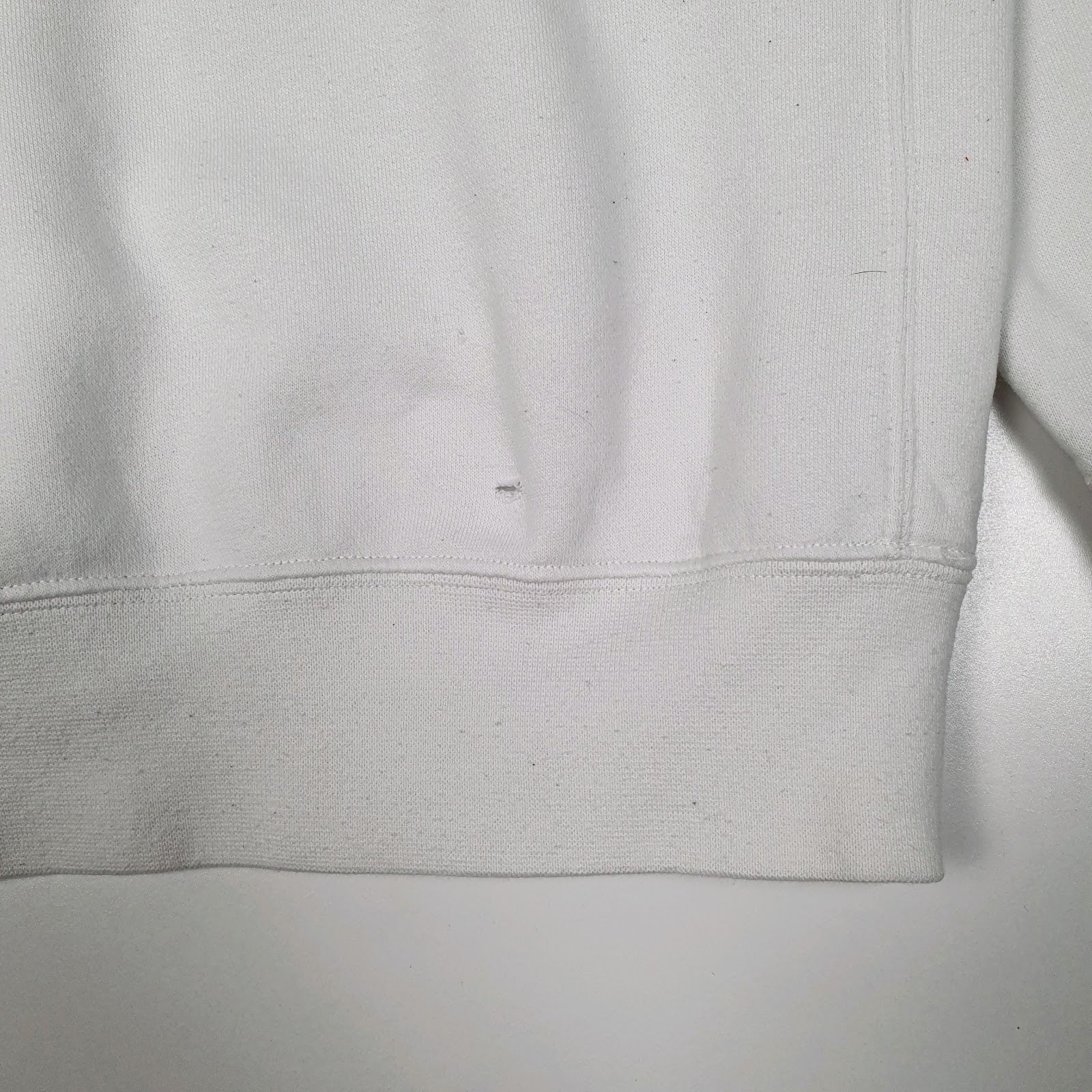 Mens White Nike  Crewneck Jumper