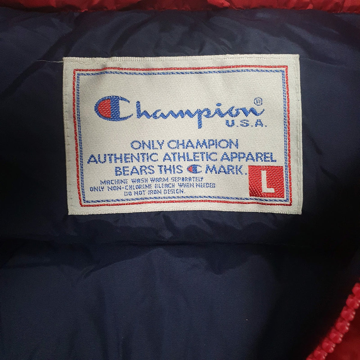 Womens Red Champion   Coat