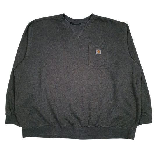 Mens Grey Carhartt  Crewneck Jumper