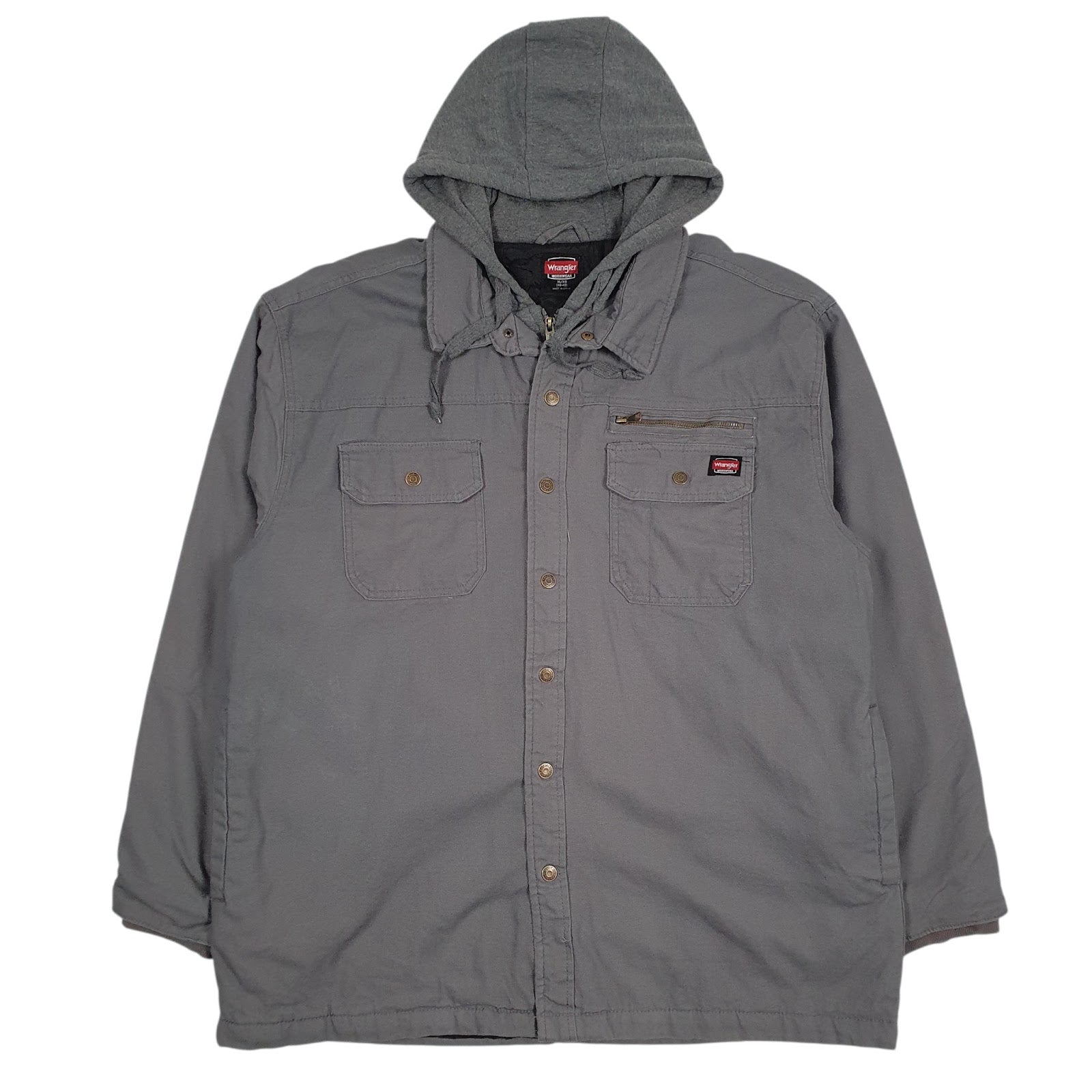 Mens Grey Wrangler Padded  Coat