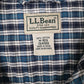Mens Blue L.L.Bean   Shirt