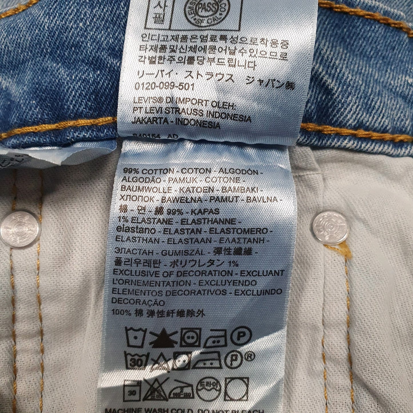 Mens Blue Levis   Jeans