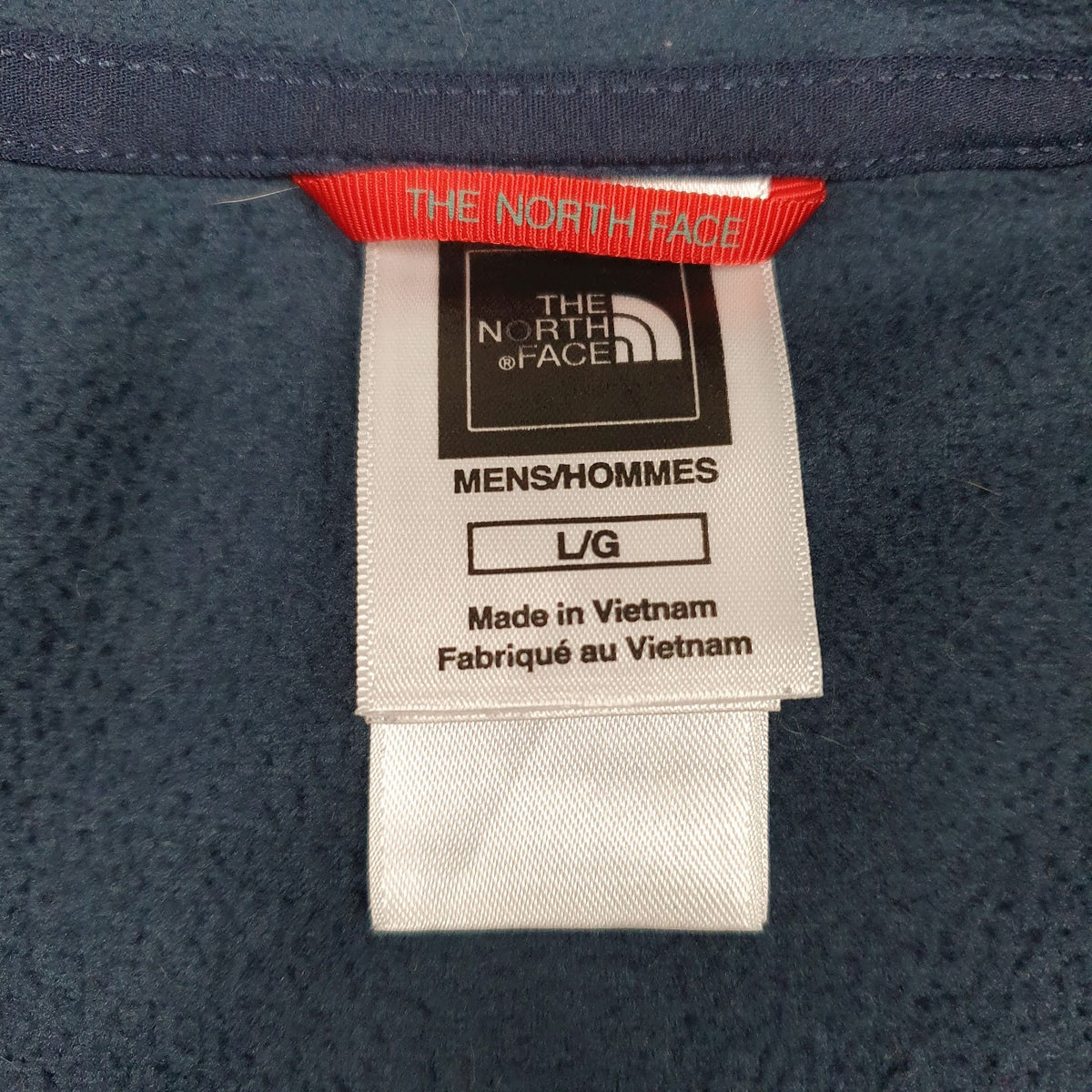 Mens Navy North Face  Full Zip Jumper