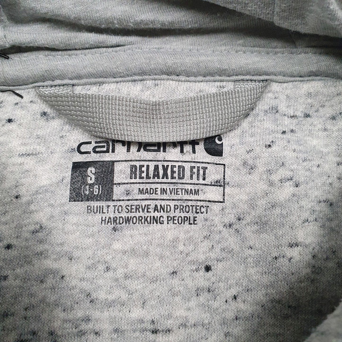 Womens Grey Carhartt  Hoodie Jumper