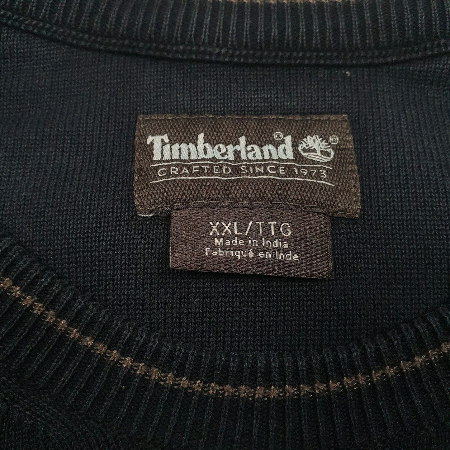 Mens Navy Tommy Hilfiger  Crewneck Jumper