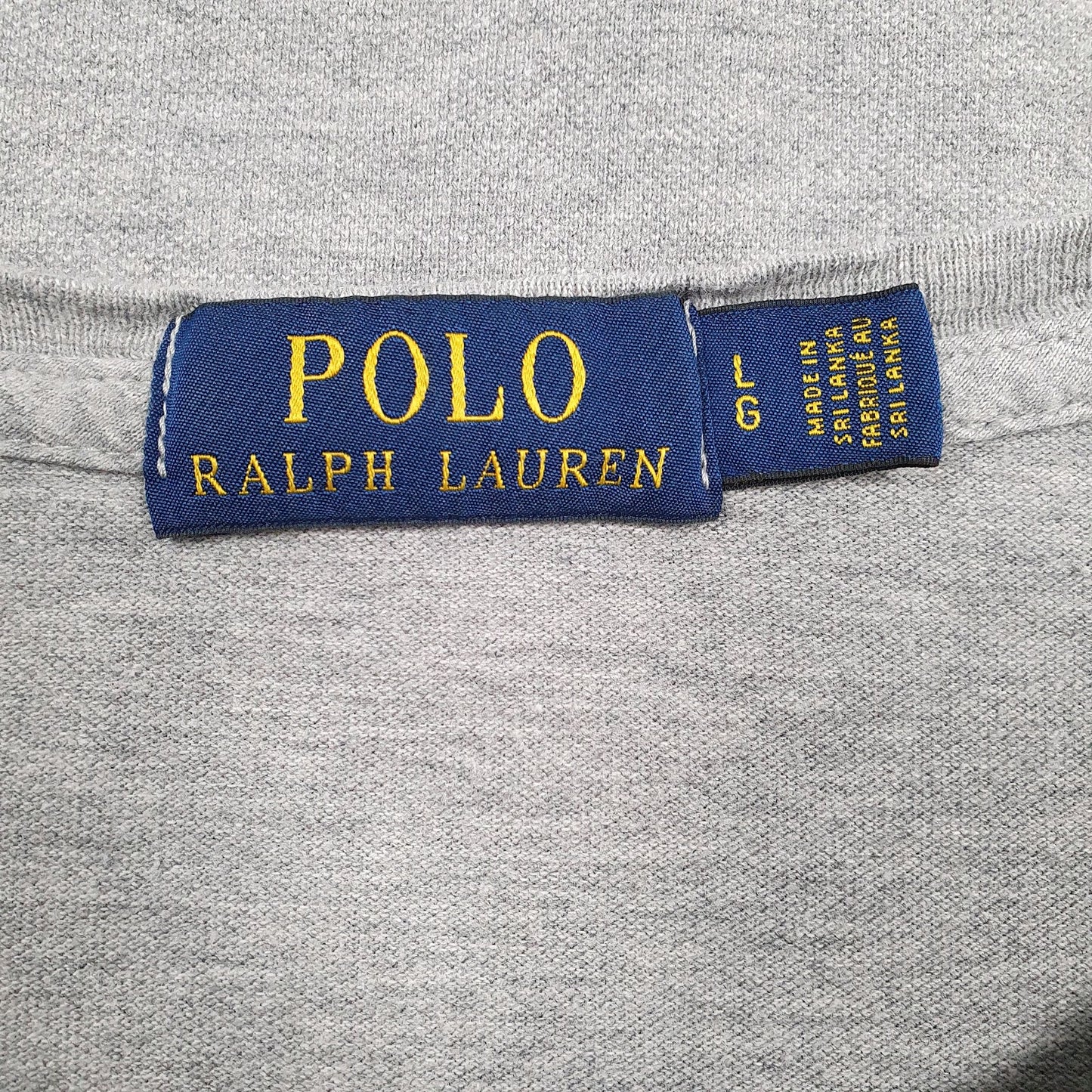 Mens Grey Polo Ralph Lauren   T Shirt