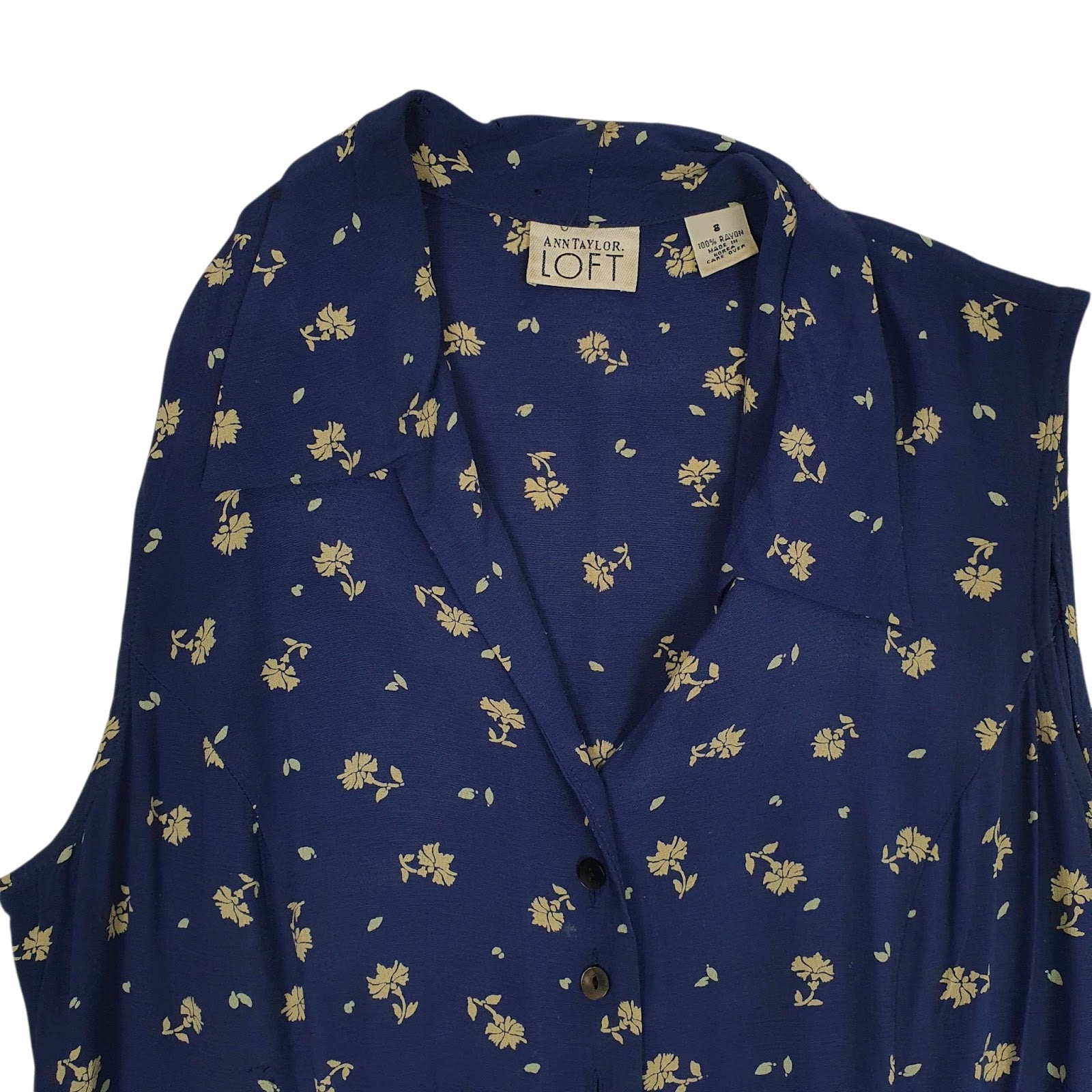 Womens Navy Ann Taylor Loft   Dress