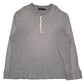 Mens Grey Polo Ralph Lauren Henley Long Sleeve T Shirt