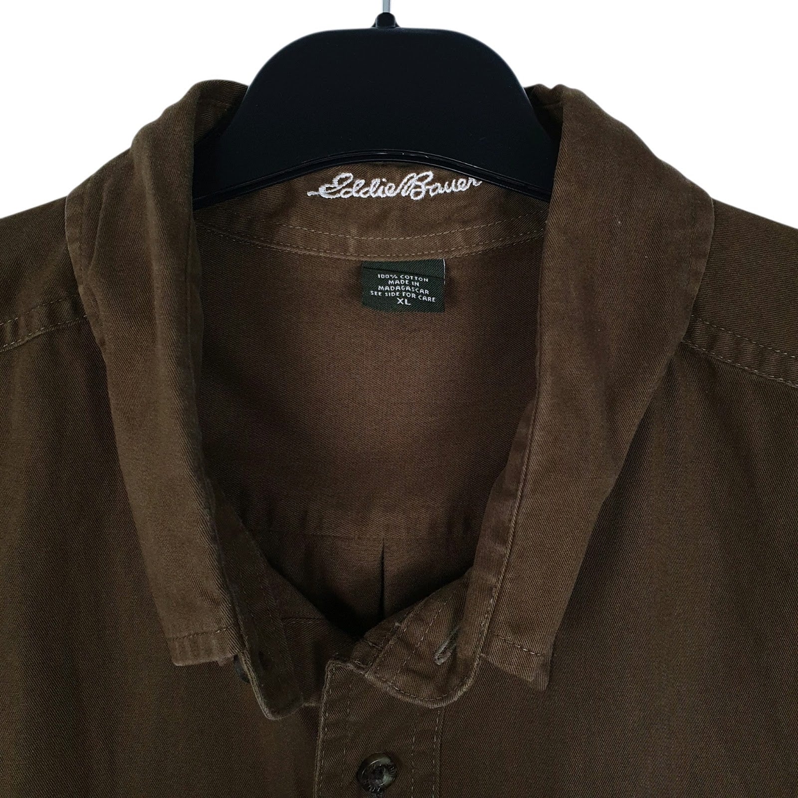 Mens Green Eddie Bauer   Shirt