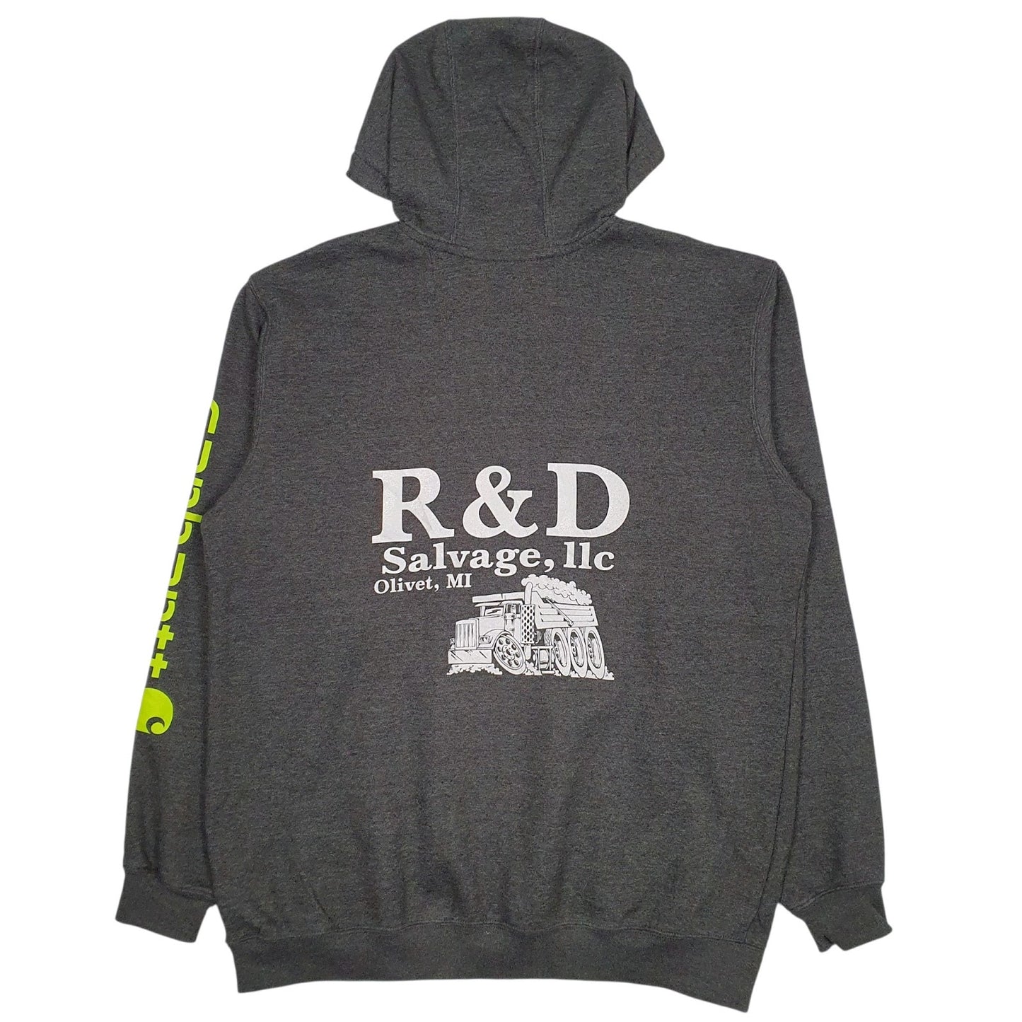 Mens Grey Carhartt  Hoodie Jumper