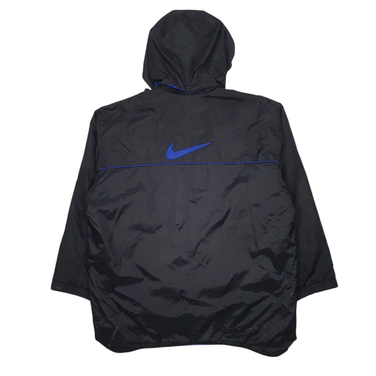 Mens Black Nike Vintage 00s  Coat