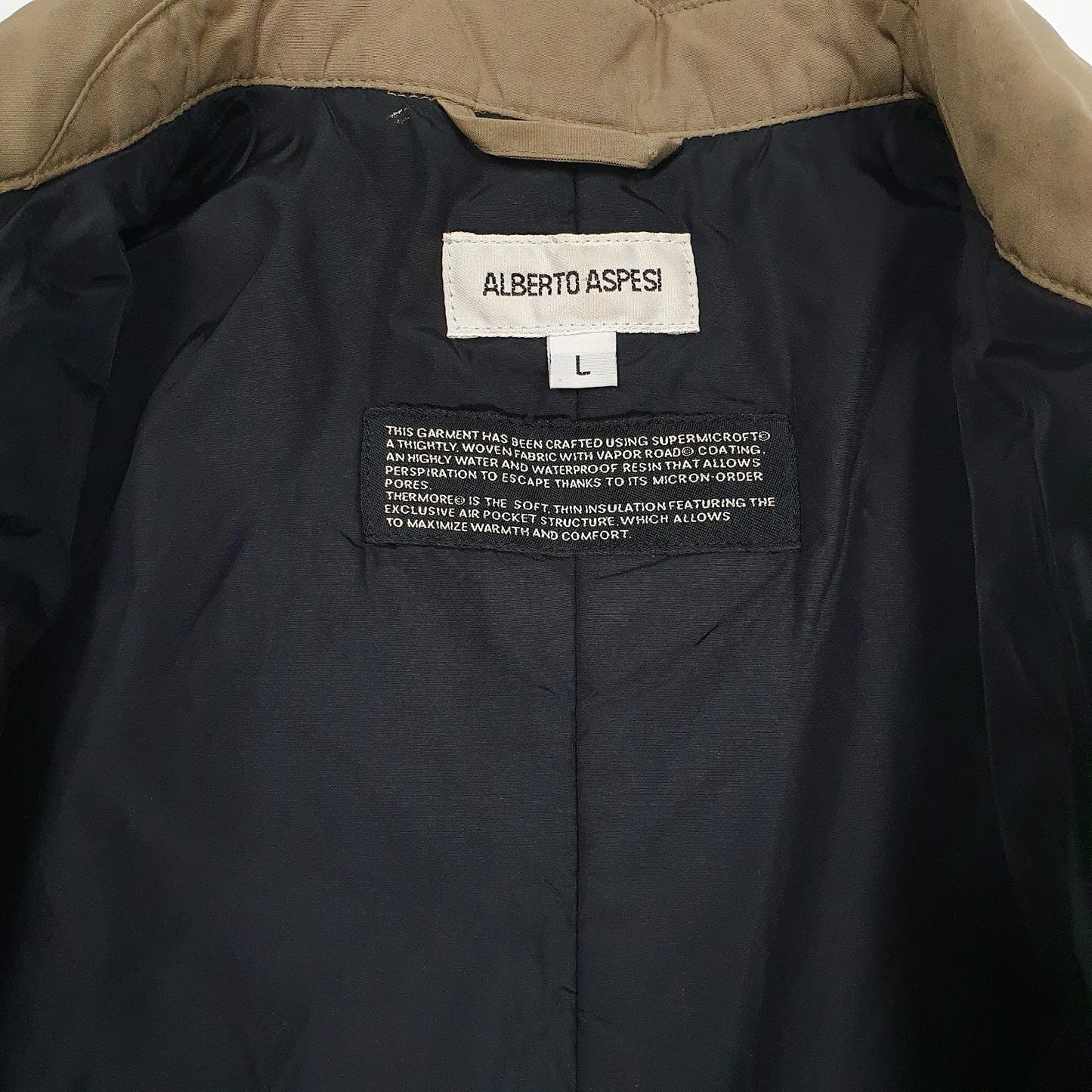 Womens Grey Alberto Aspesi Windbreaker  Coat