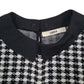 Womens Black Oasis  Crewneck Jumper
