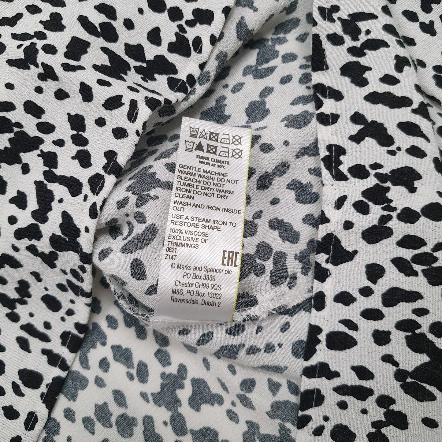 Womens White M&S   T Shirt