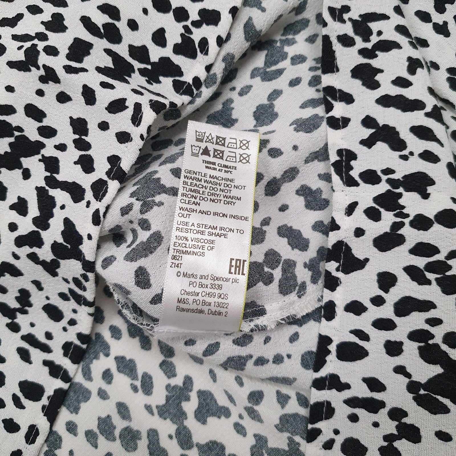 Womens White M&S   T Shirt