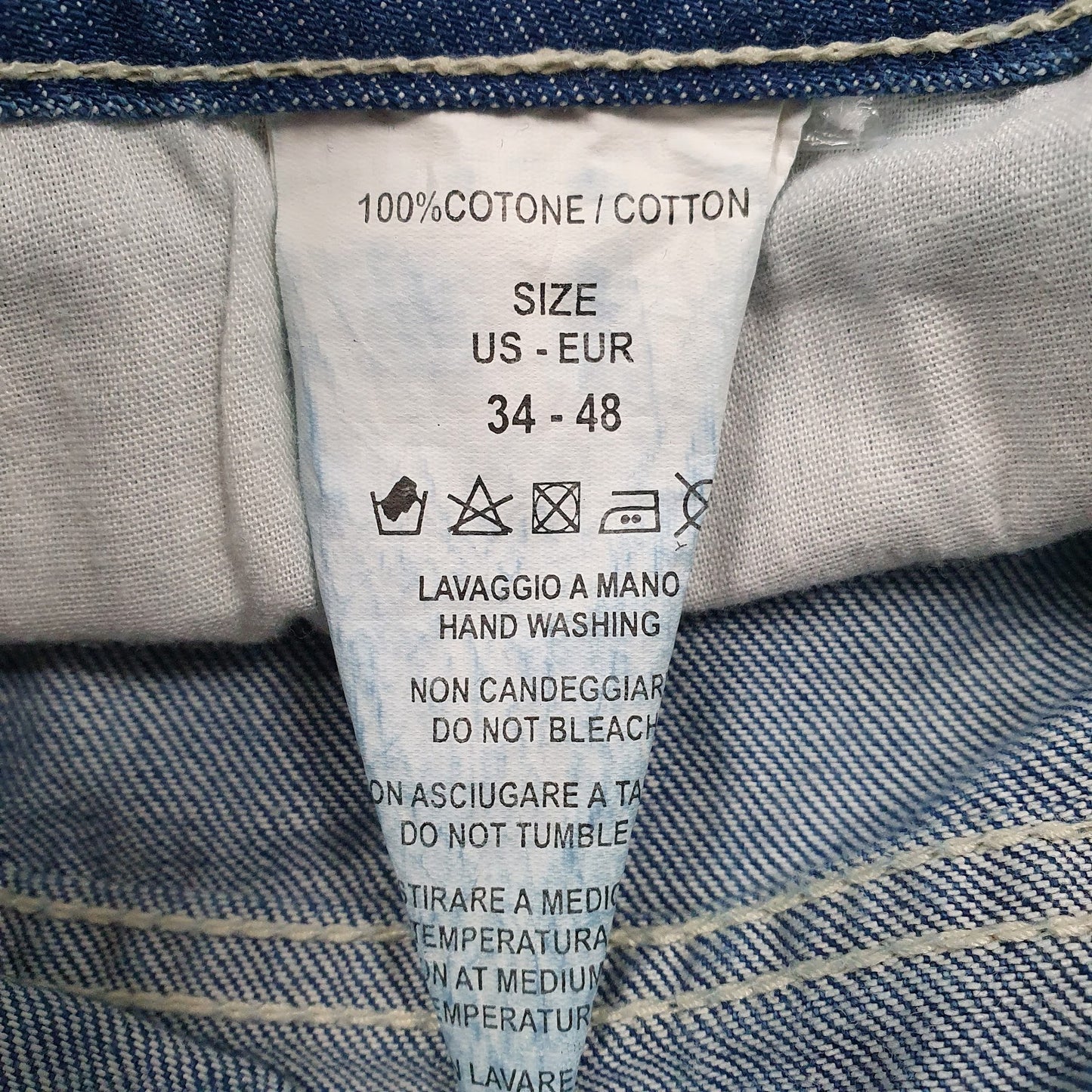 Mens Blue Mod Distressed  Shorts