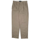 Mens Beige Polo Ralph Lauren Hammond Pant Double Pleated Vintage 90s Chino Trousers
