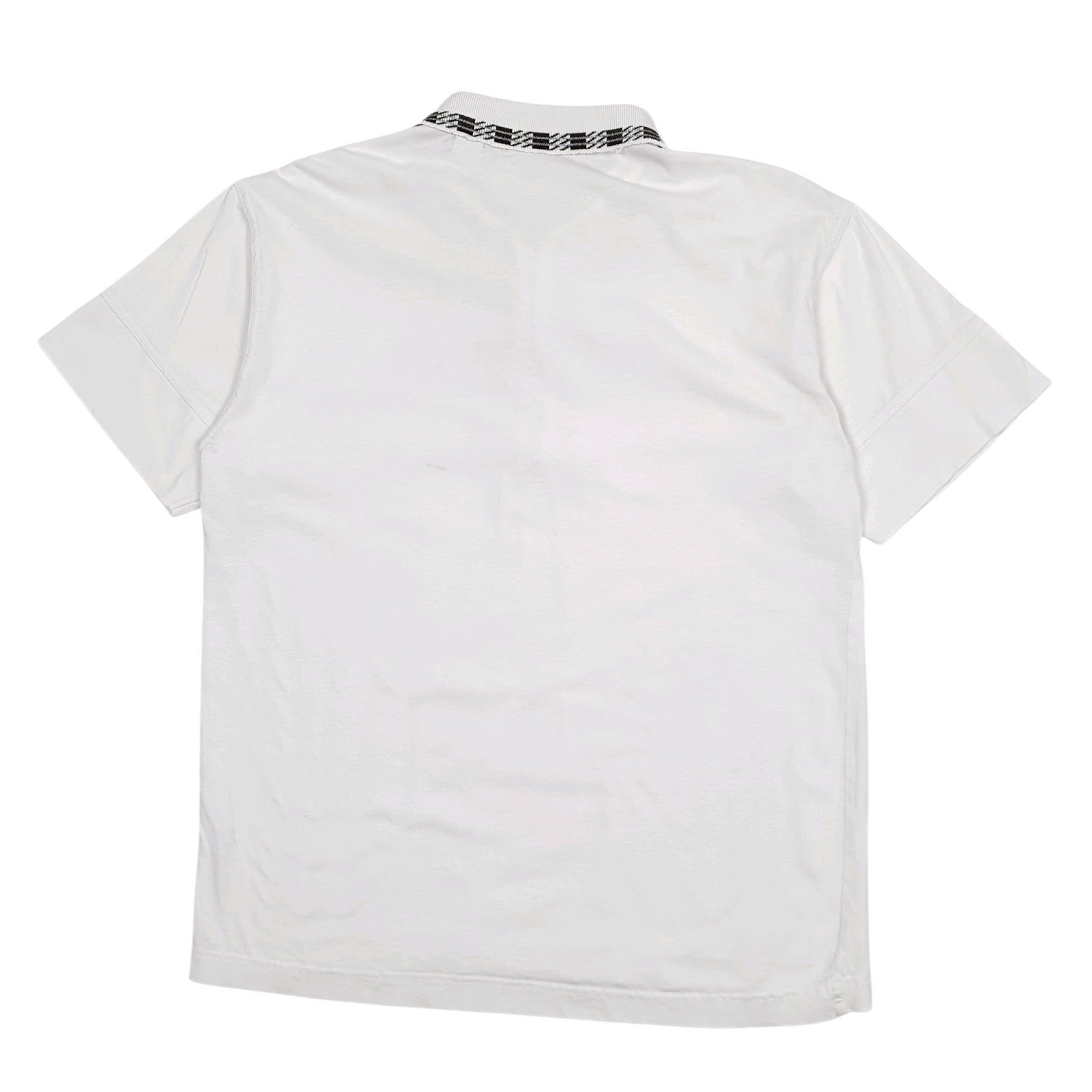Womens White Fila   Polo Shirt