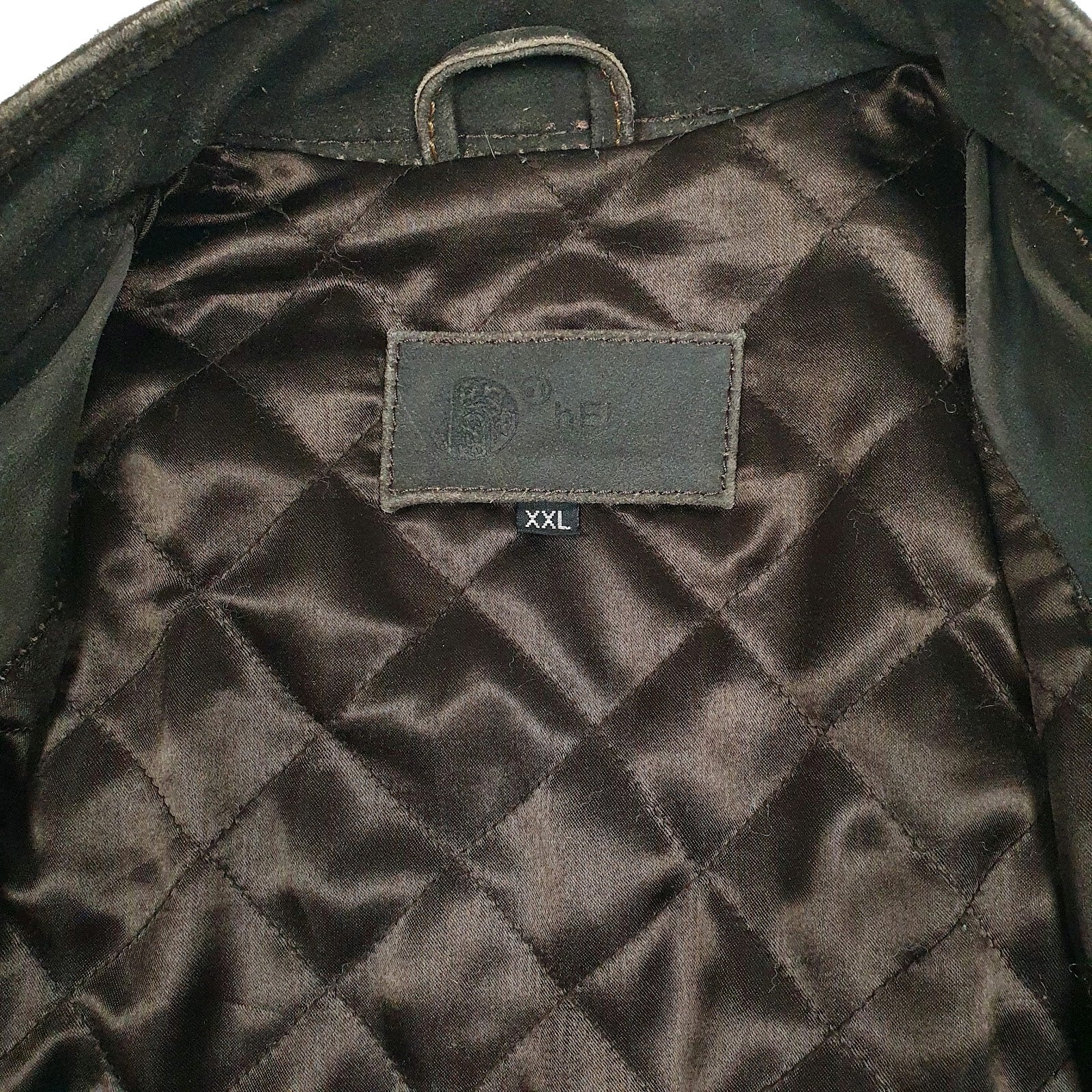 Mens Brown Hel Vintage  Coat