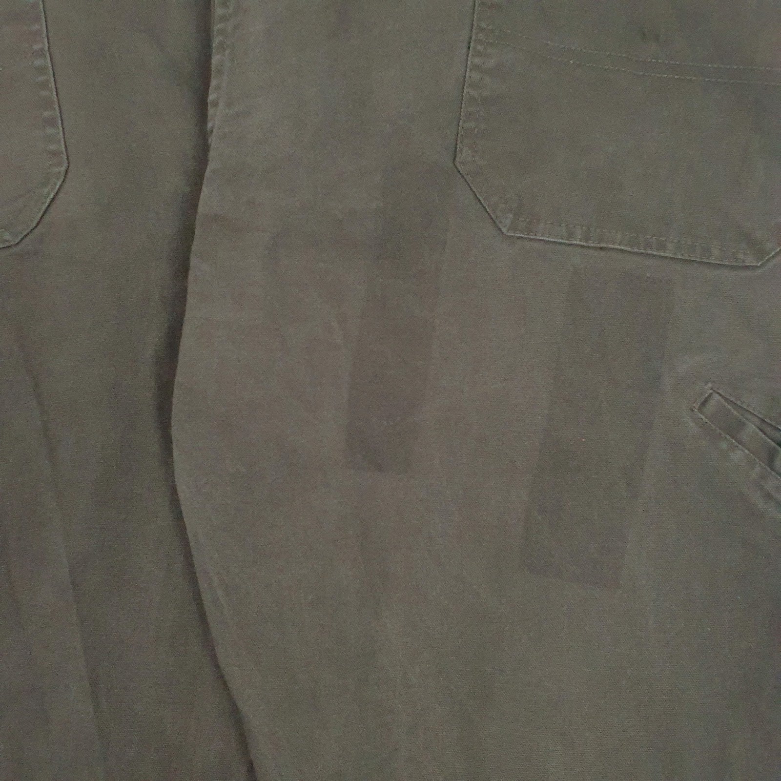 Mens Grey Dickies Work Wear V Neck Trousers
