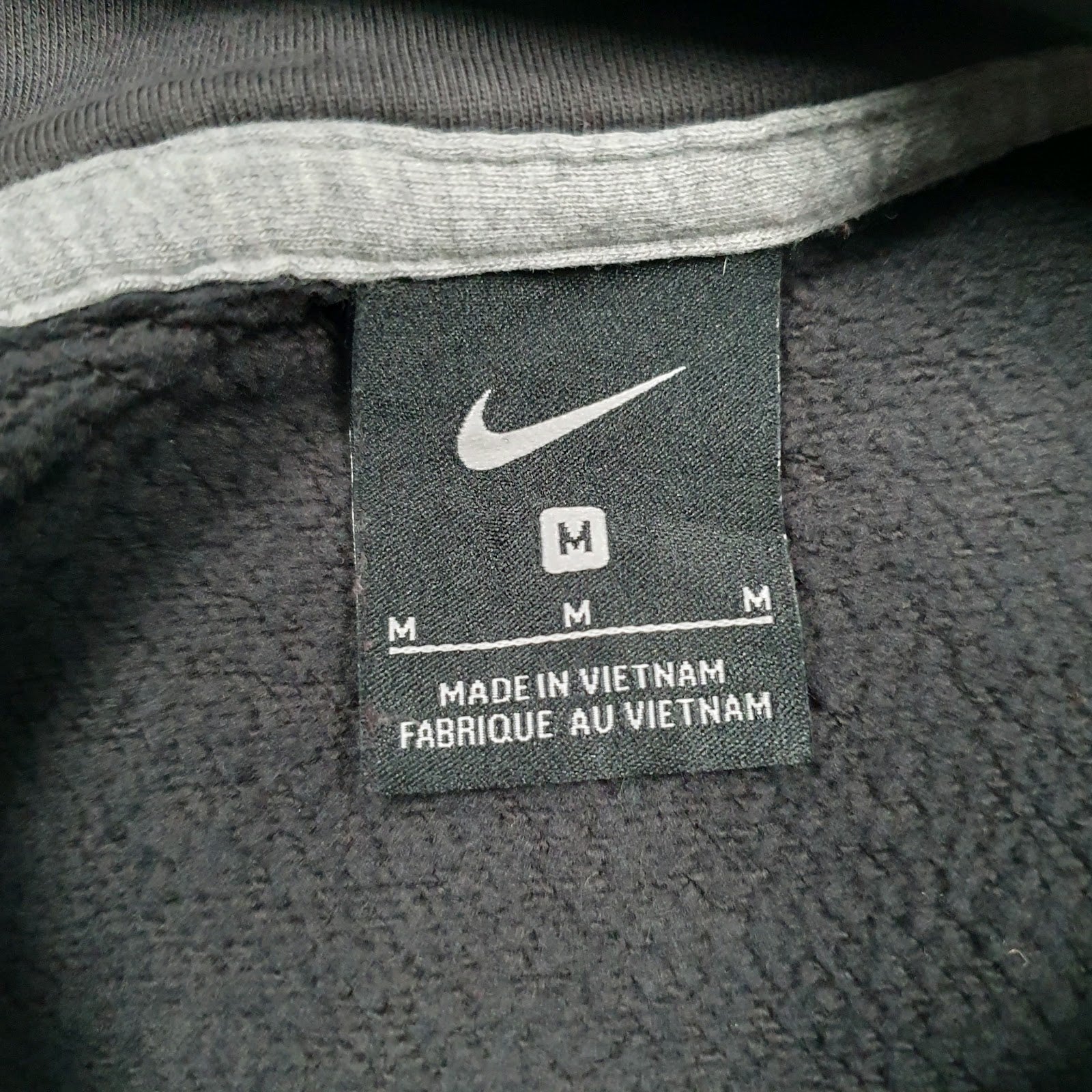 Mens Grey Nike  Hoodie Jumper