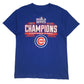 Mens Blue MLB World Series Chicago Clubs Short Sleeve T Shirt