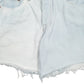 Womens Blue Levis   Shorts