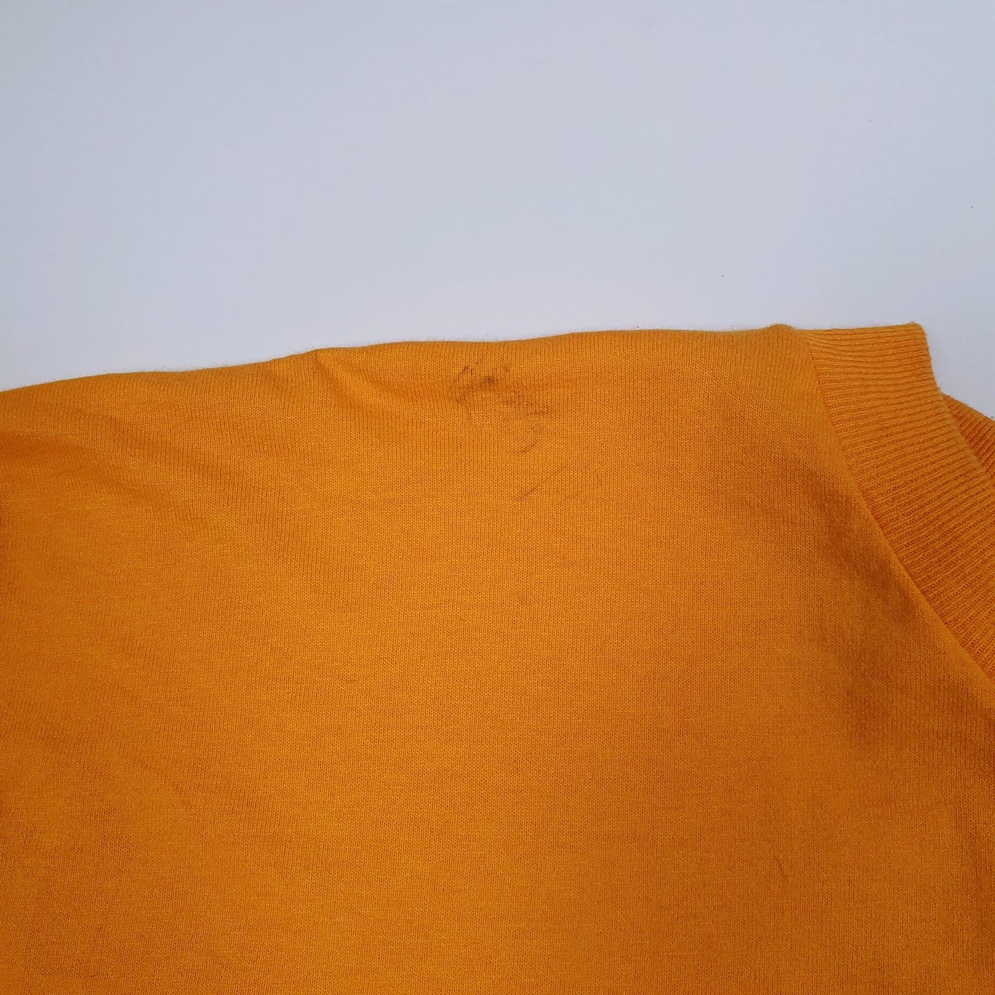 Mens Yellow Fruit Of The Loom Marion Giants Wrestling  T Shirt