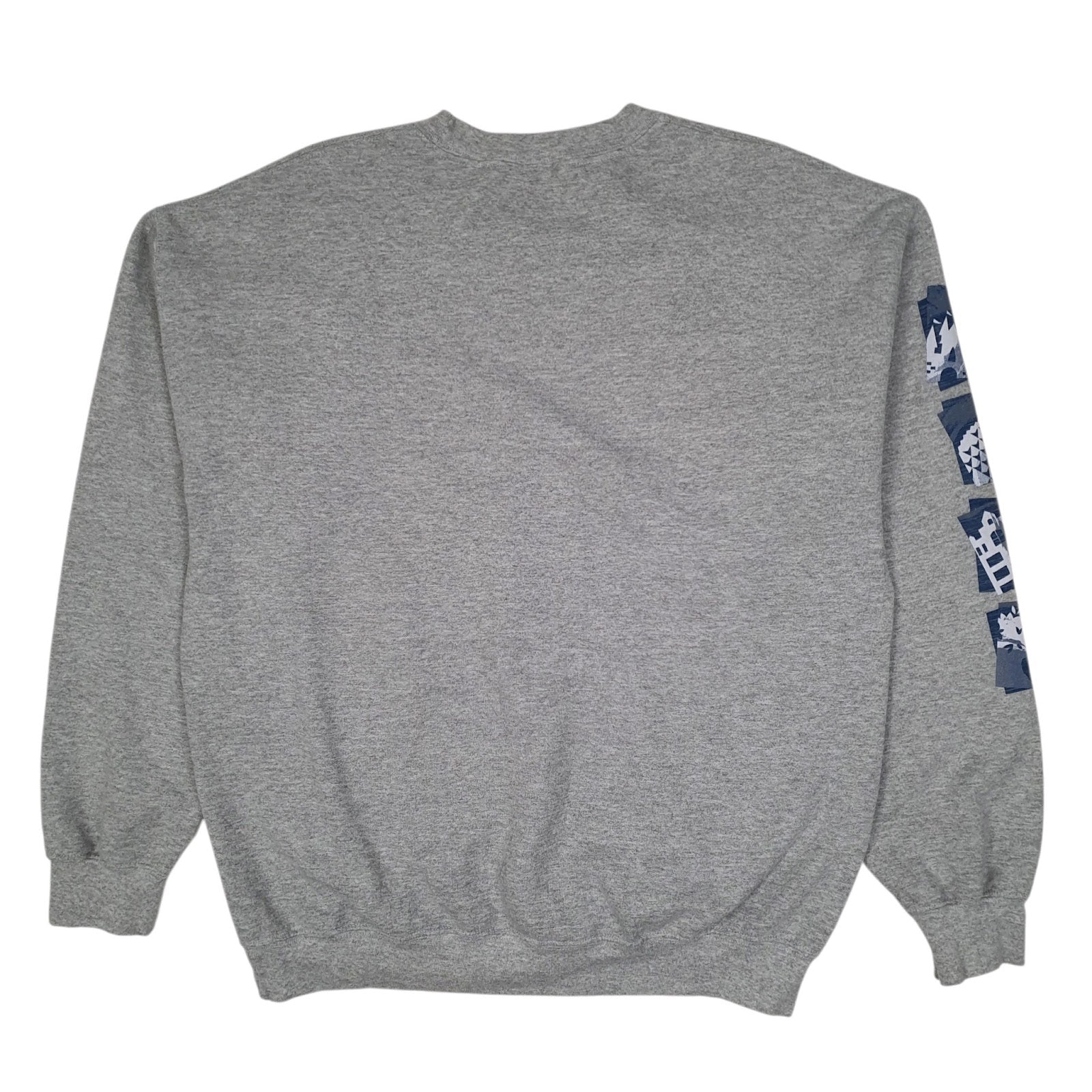 Mens Grey Disney Mickey Mouse Crewneck Jumper