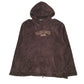 Mens Brown Hard Rock  Hoodie Jumper