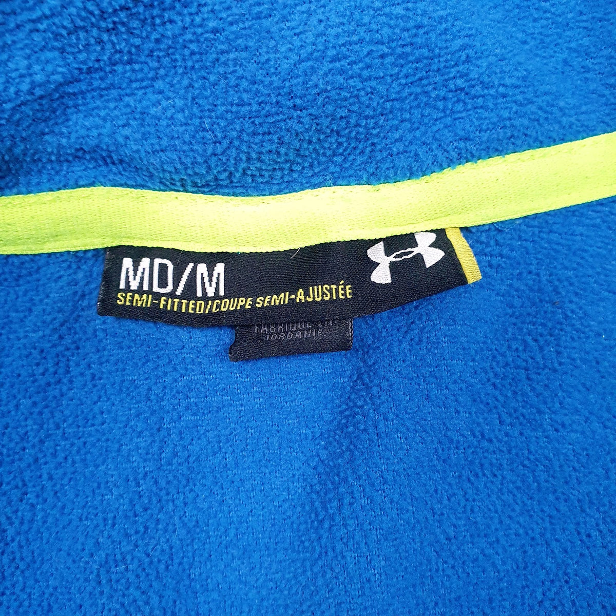 Womens Blue Under Armour  Quarter Zip Jumper