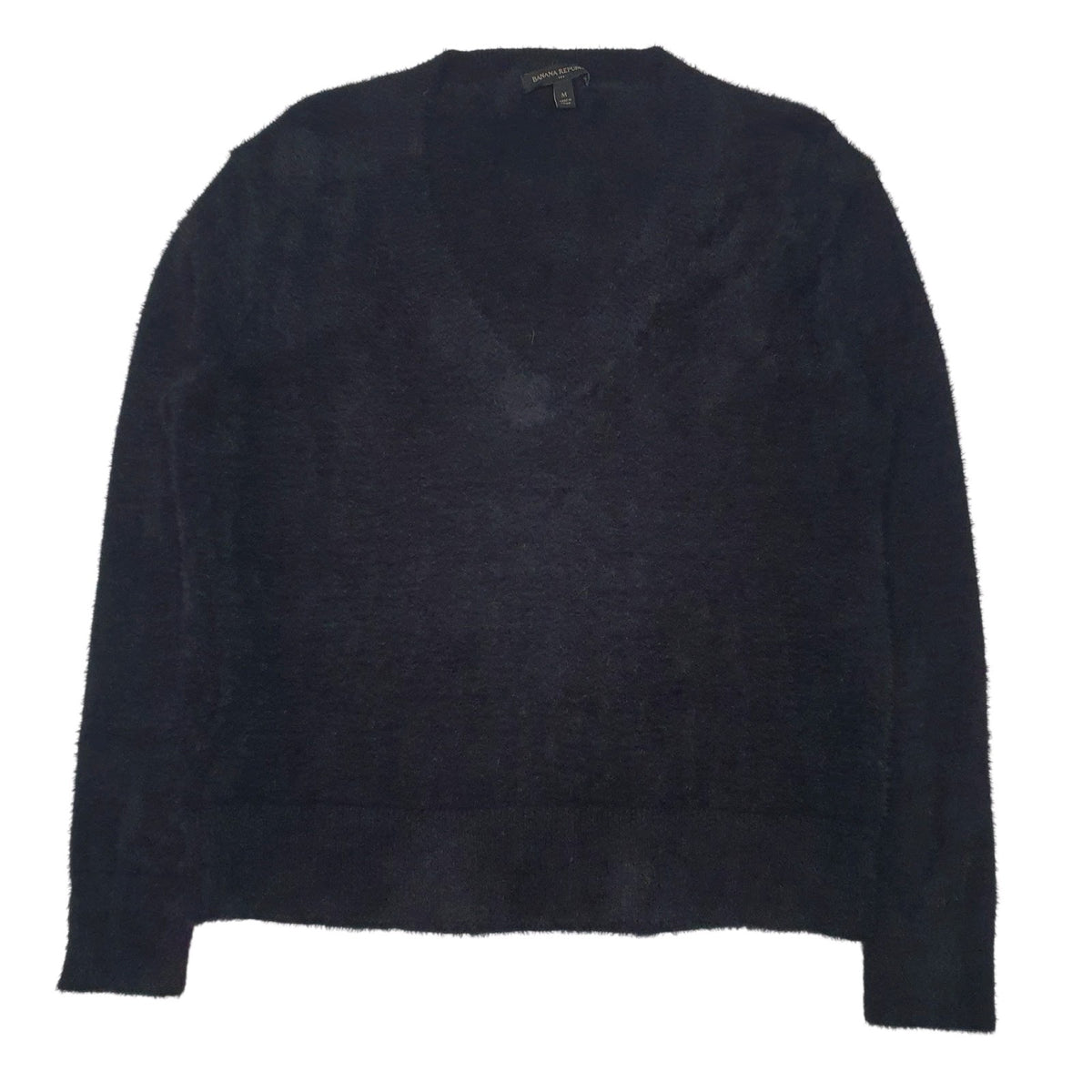 Womens Black Banana Republic  V Neck Jumper