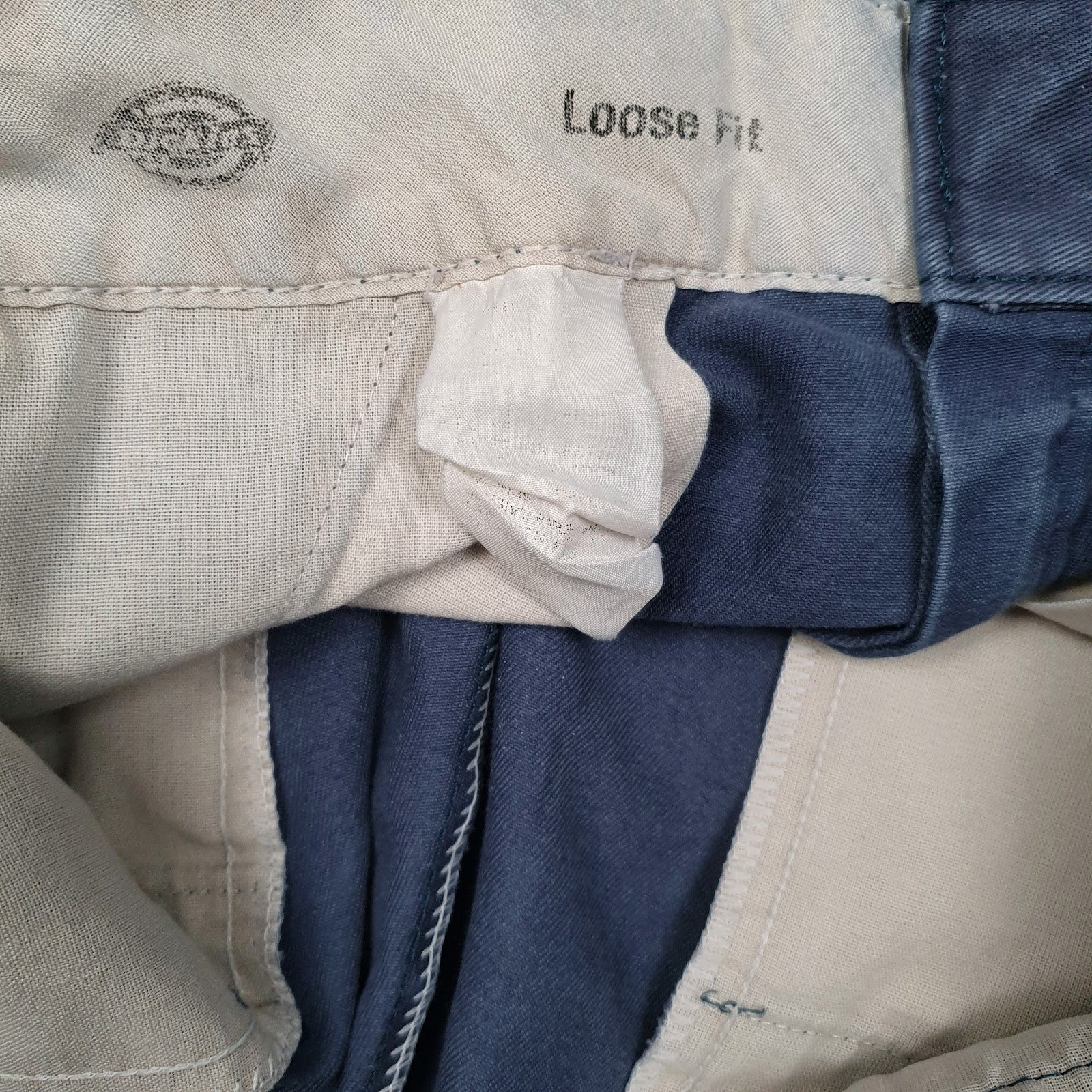 Mens Navy Dickies Workwear  Shorts