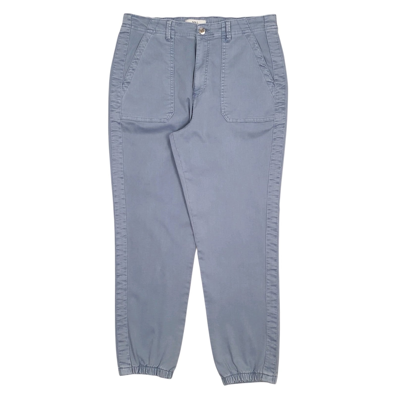 Womens Blue M&S  Chino Trousers