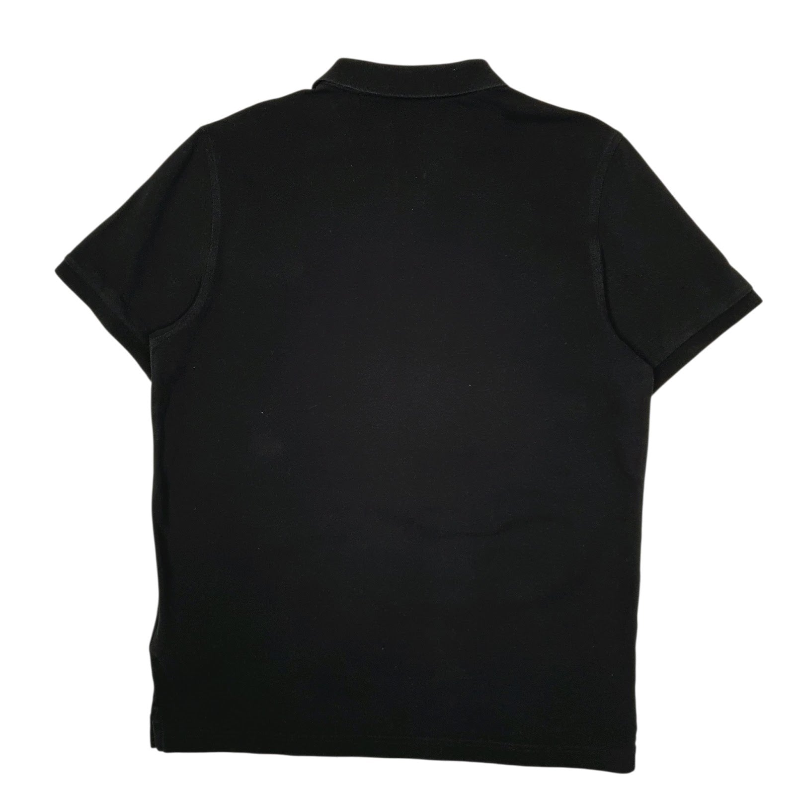 Mens Black GANT  Cardigan Polo Shirt