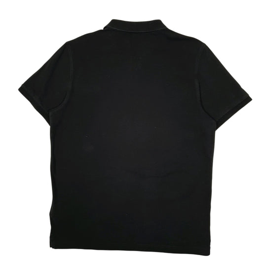 Mens Black GANT  Cardigan Polo Shirt