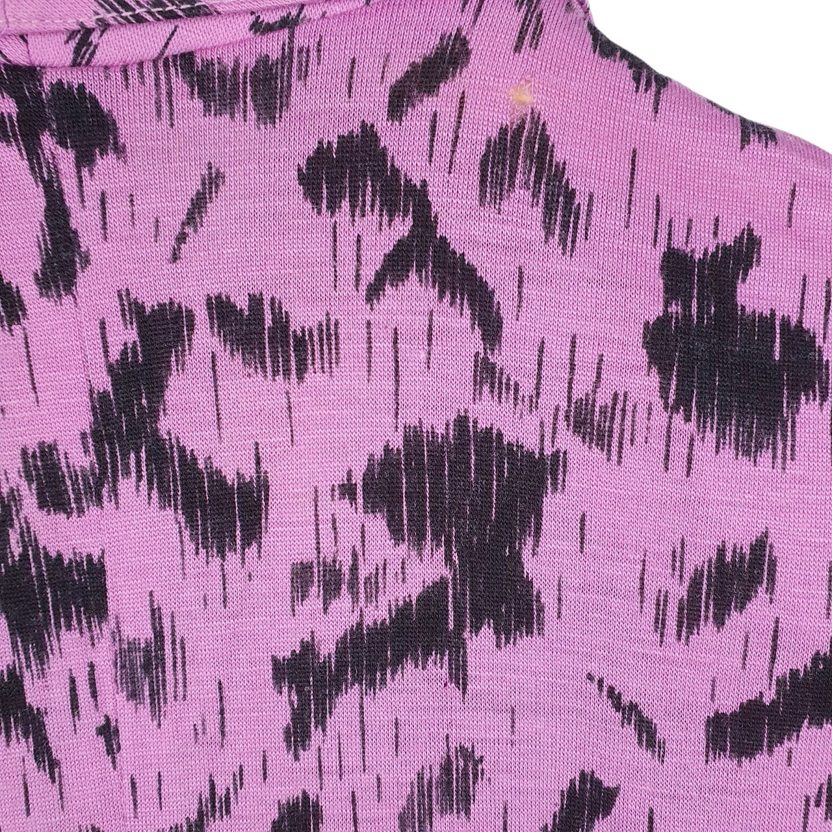 Womens Pink Luisa Pagnoli Button Front Vintage Made In Italy  Dress