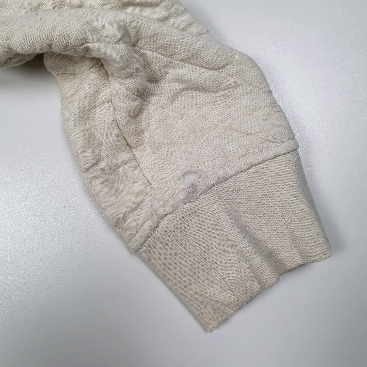 Mens Cream Patagonia Organic Snap T Quarter Zip Jumper