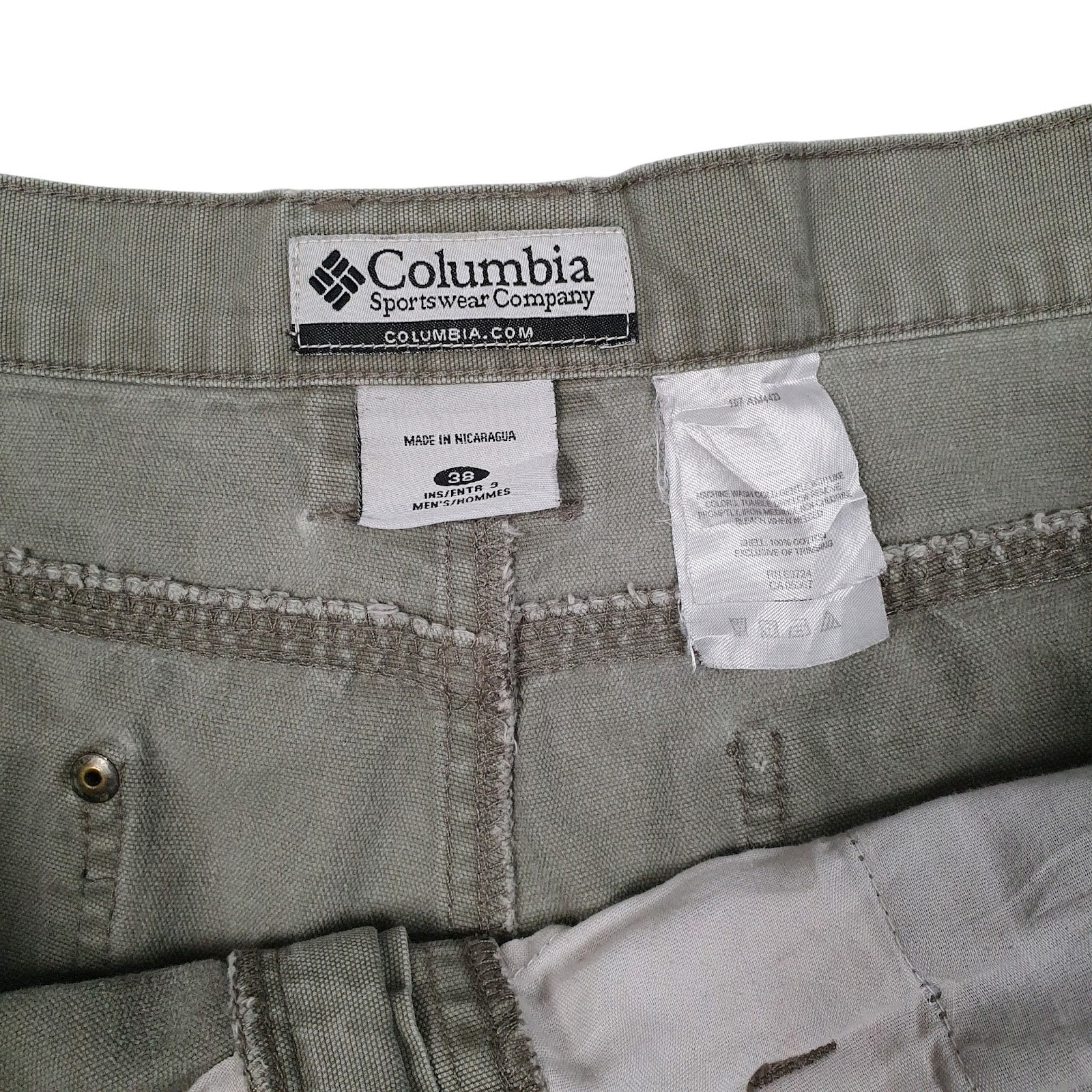 Mens Grey Columbia Sportswear Company  Hoodie Shorts