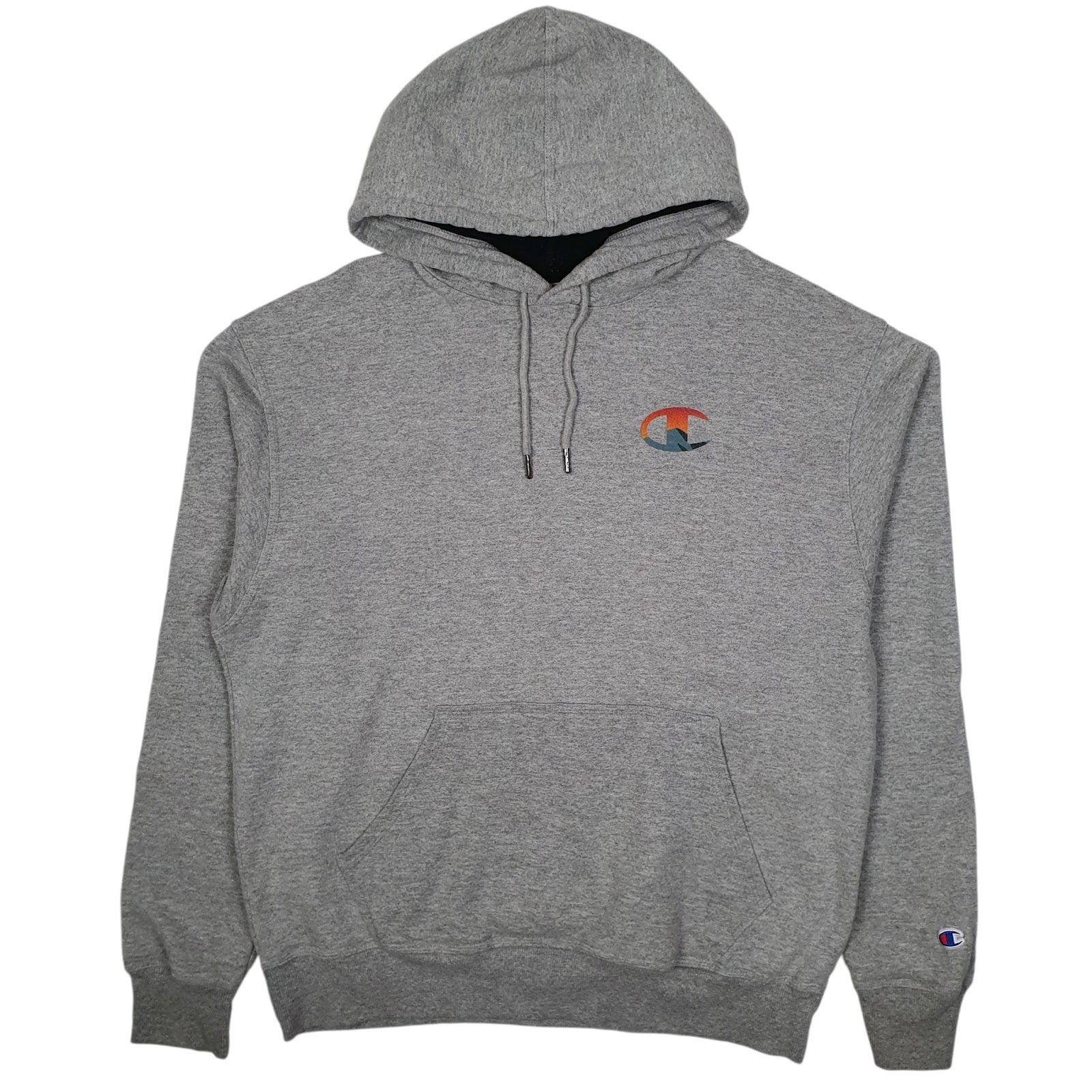 Mens Grey Champion  Hoodie Jumper