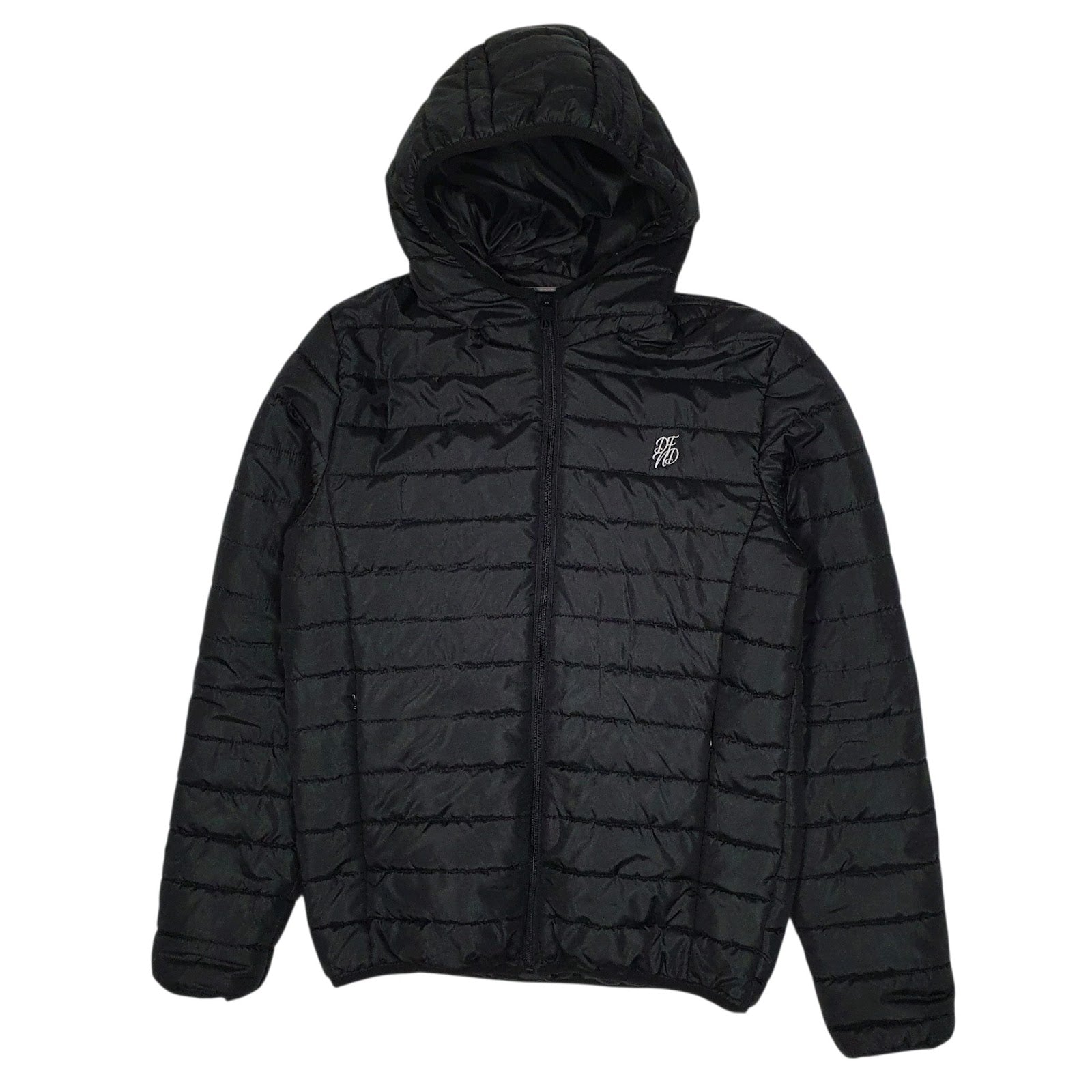 Mens Black DFND   Coat