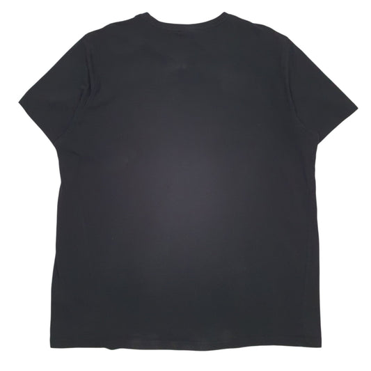 Mens Black Puma Spellout  T Shirt
