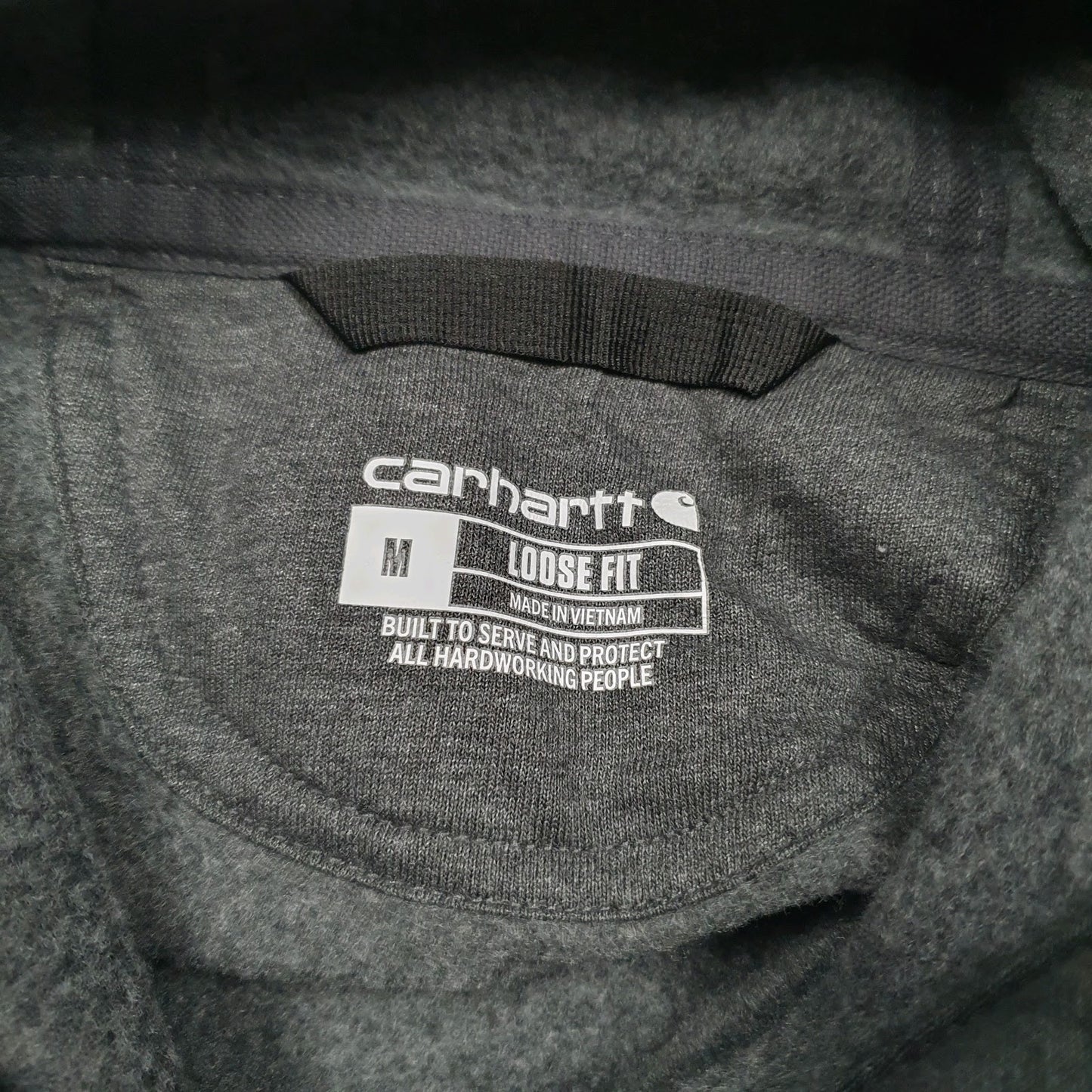 Mens Grey Carhartt  Hoodie Jumper