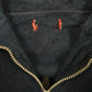 Mens Navy Kappa  Quarter Zip Jumper