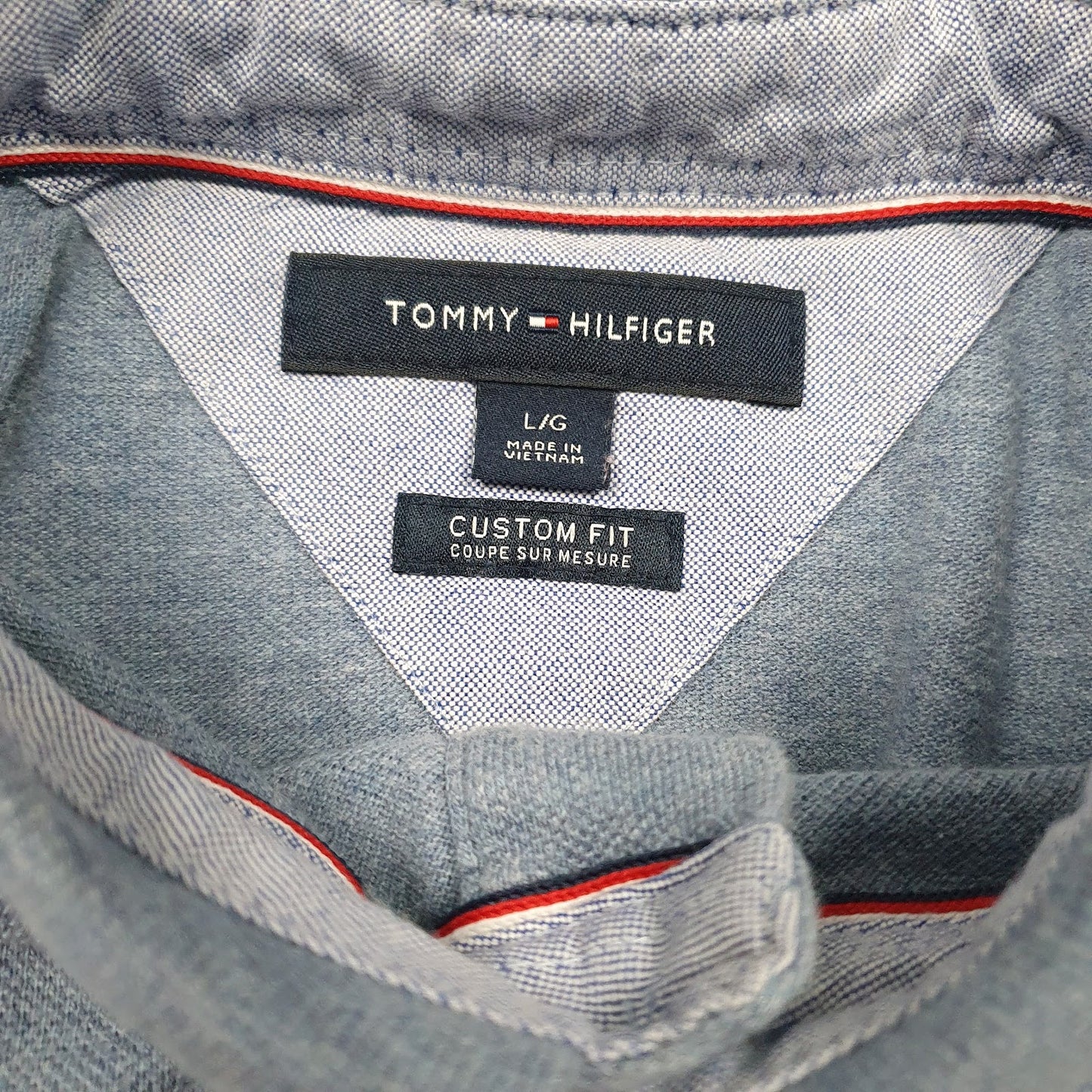 Mens Blue Tommy Hilfiger   Polo Shirt