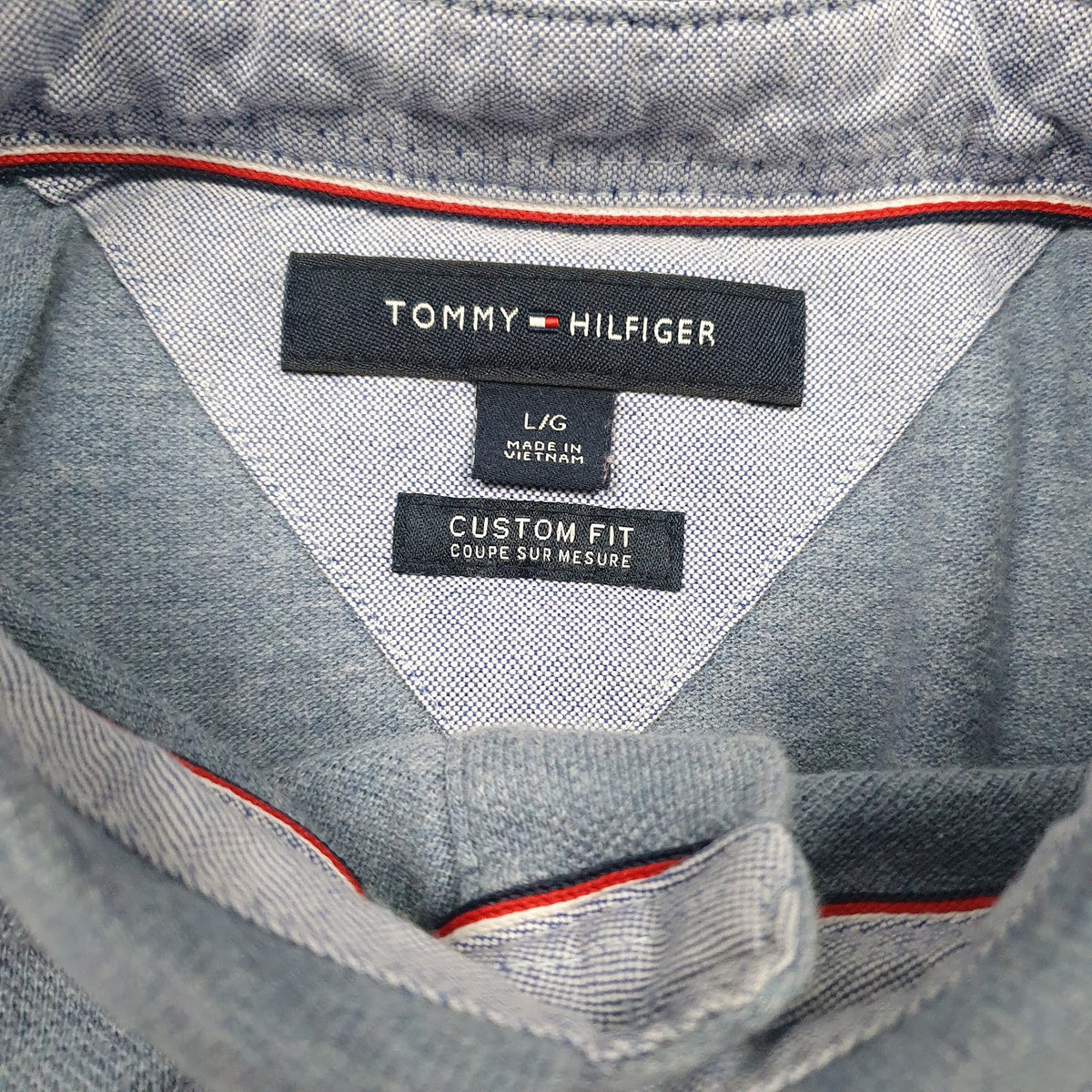 Mens Blue Tommy Hilfiger   Polo Shirt
